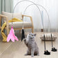 Baguette à plumes interactive pour chats - Boutique Minou