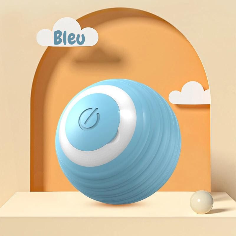 Jouet pour Chat Interactif : La Balle Auto - Rotative - Boutique Minou