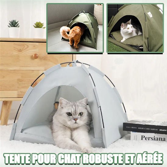 Niche pour chat en forme de tente - Boutique Minou